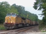 UP 7214 eastbound coal loads